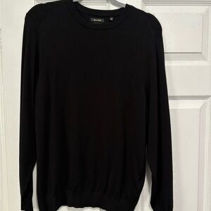 Porter & Ash Men's Black Crewneck Sweater
